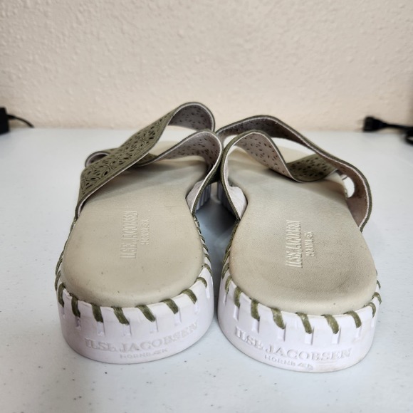 Ilse Jacobsen Tulip 1575 Cross Band Sandal Women's Size‎ EU 44 US 14 Green - Picture 5 of 12